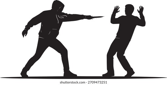 criminal-threatening-victim-knife-silhouette-260nw-2709473251